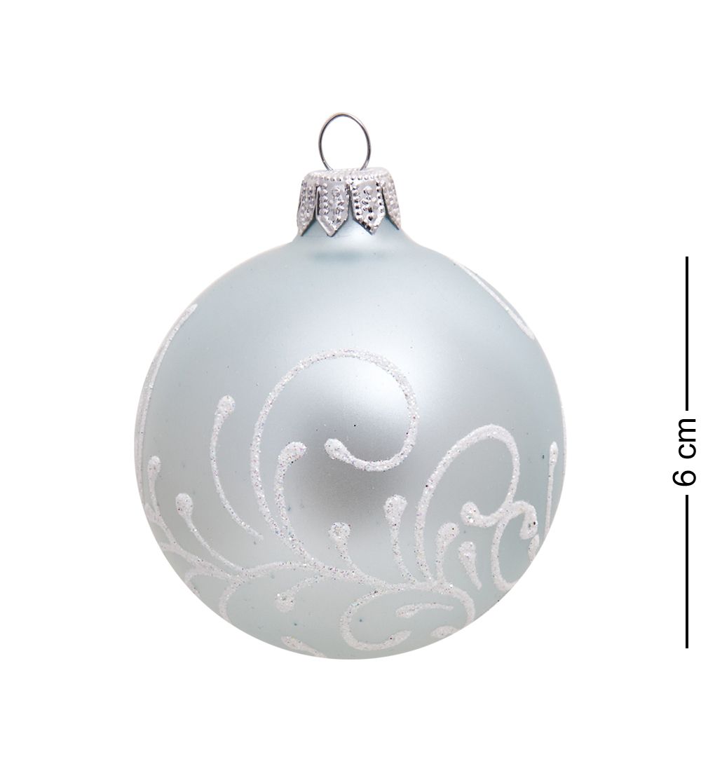 Элита НФШ-1384 Набор ел.украшений Шар 4шт «Зимняя фантазия» 60 мм