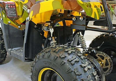 Квадроцикл детский GreenCamel Гоби K40 (36V 800W R6 Цепь) быстросъем. электр.