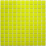 Мозаика стеклянная Green glass/Зелёное стекло (25х25) 300х300х4 мм (шт) > Сток