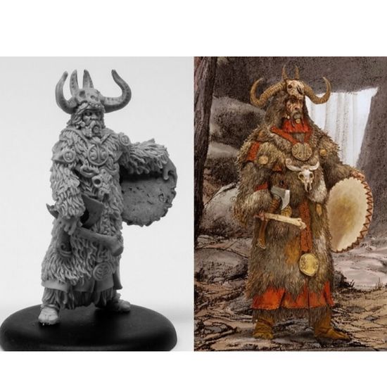 Настольная игра Кровь и ярость Колдуны Мидгарда