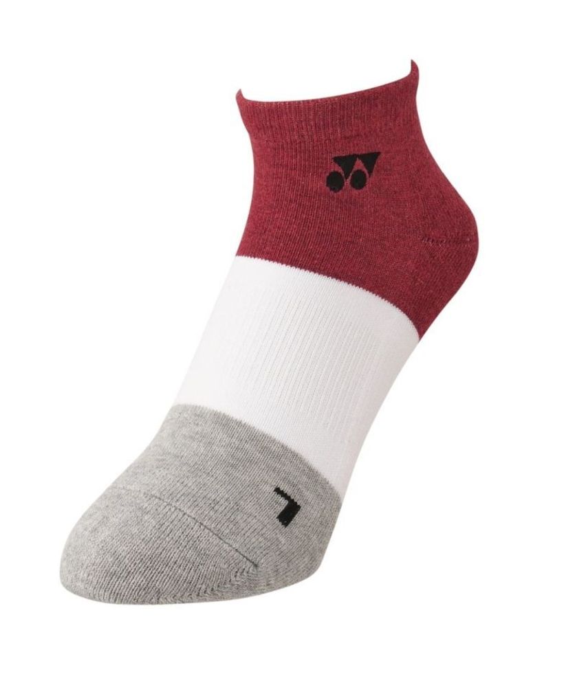Теннисные носки Yonex Low Cut 3D Ergo Sport Tech Socks 1P - deep red