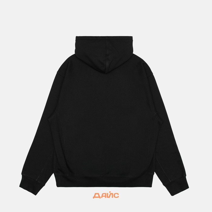 Толстовка мужская Carhartt WIP Hooded American Script артикул:I028279_black - купить в магазине Дайс