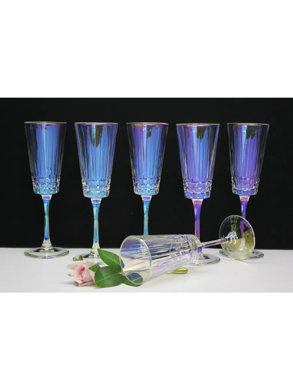 Бокалы Радуга"Чикаго"