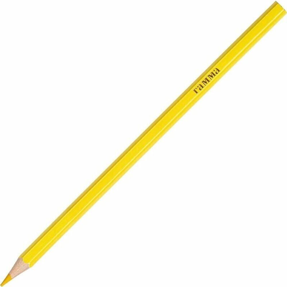 Карандаши цветные ГАММА "Классические", 6 цветов, заточенные, шестигранные, картонная упаковка, 05091801, 050918_01