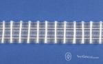 Шторная лента Bandex JACKSON 1:2.0, карандашная складка, цвет прозрачный (ширина 50 mm)