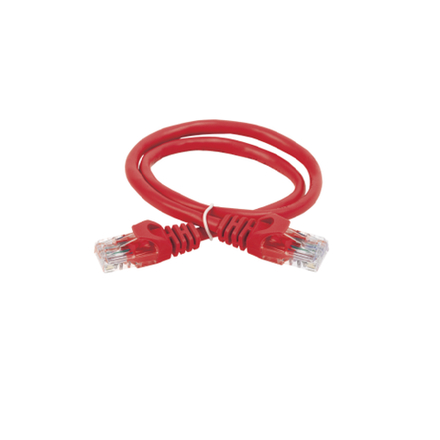Патч-корд PC04-C5EU-1M UTP 5e кат. литой 1 М красный