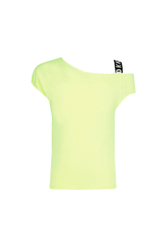 футболка fancy DKNY Kids - лимонный(D35R44)