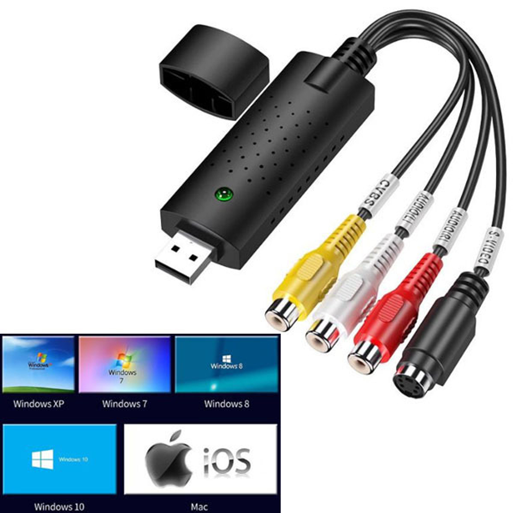 Плата видеозахвата USB/DV/AV