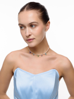 Колье "Pearl mix" Silver