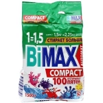 Порошок стиральный BIMAX Компакт 100 пятен автомат 1,5 кг м/у