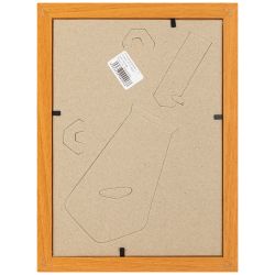 Фоторамка Image Art С22 МДФ универсальная 15х21 цвет янтарь вставка прозрачный пластик | Image Art