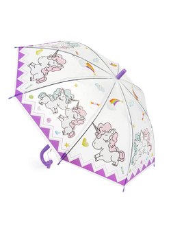 Зонт детский Милые единорожки (50см.), цвет сиреневый 00-3893-2