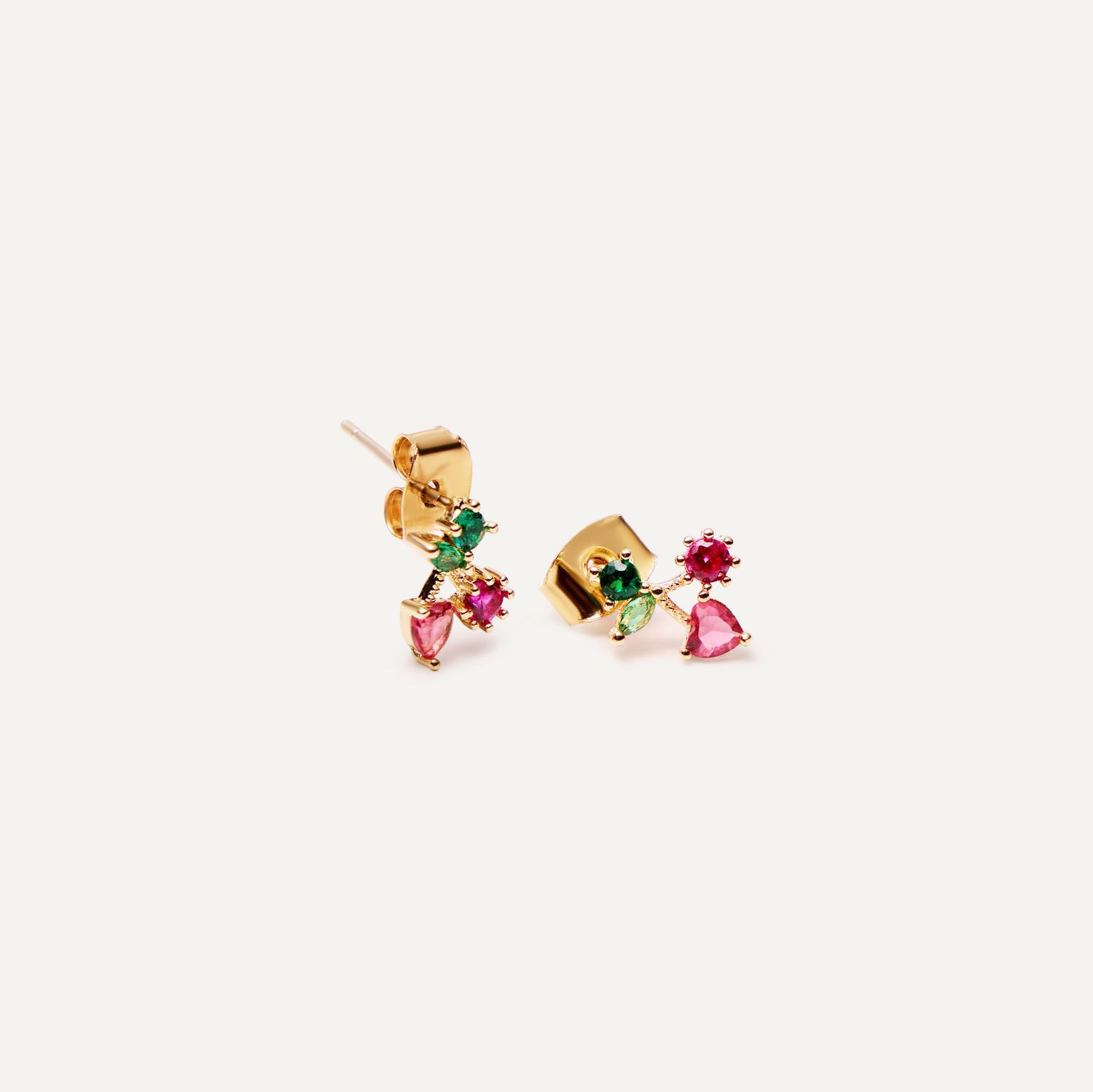 Серьги Fruity Stud Earrings – Cherry