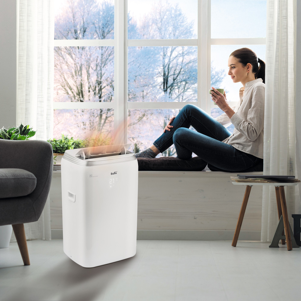 Мобильный кондиционер Ballu Platinum Comfort BPHS-13H