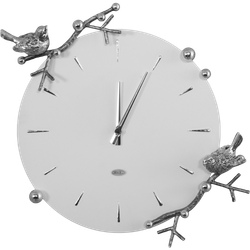Часы настенные Терра Серебро