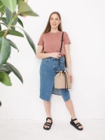 сумка через плечо тоут средняя мешок