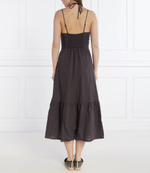 Льняное платье DINA Pepe Jeans London - графитовый(PL953520)