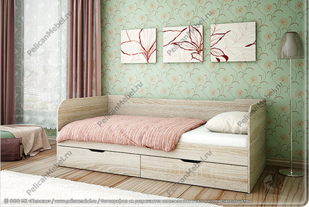 Кровать с ящиками