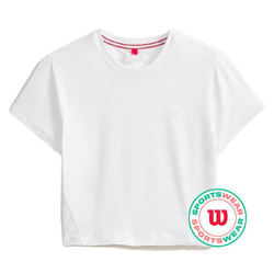Женская теннисная футболка Wilson T-Shirt Match Point Lite - белый
