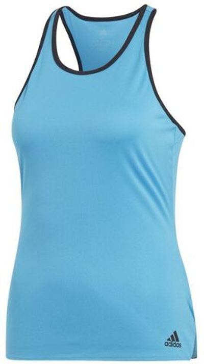 Женский топ теннисный Adidas Club Tank W - shock cyan