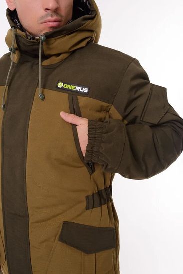 Костюм "ГОРНЫЙ -45" кур+п/к (Брезент, хаки)