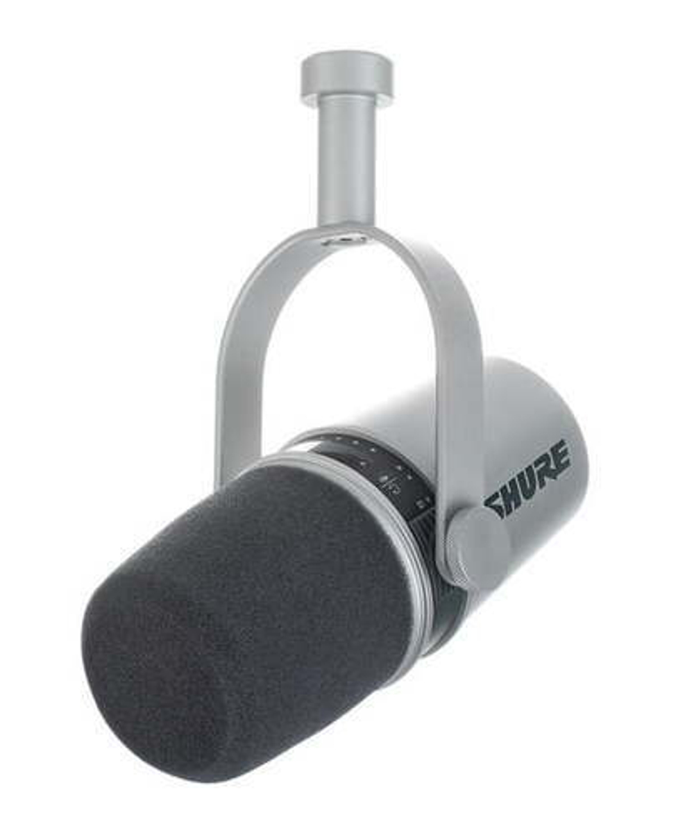 Динамический микрофон Shure MV 7 Silver