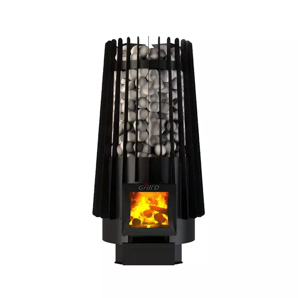 Дровяная банная печь Grill'D Cometa Vega 180 Long Pro