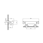 Смеситель для ванны/душа с термостатом LUNDEBRUNN 39001
