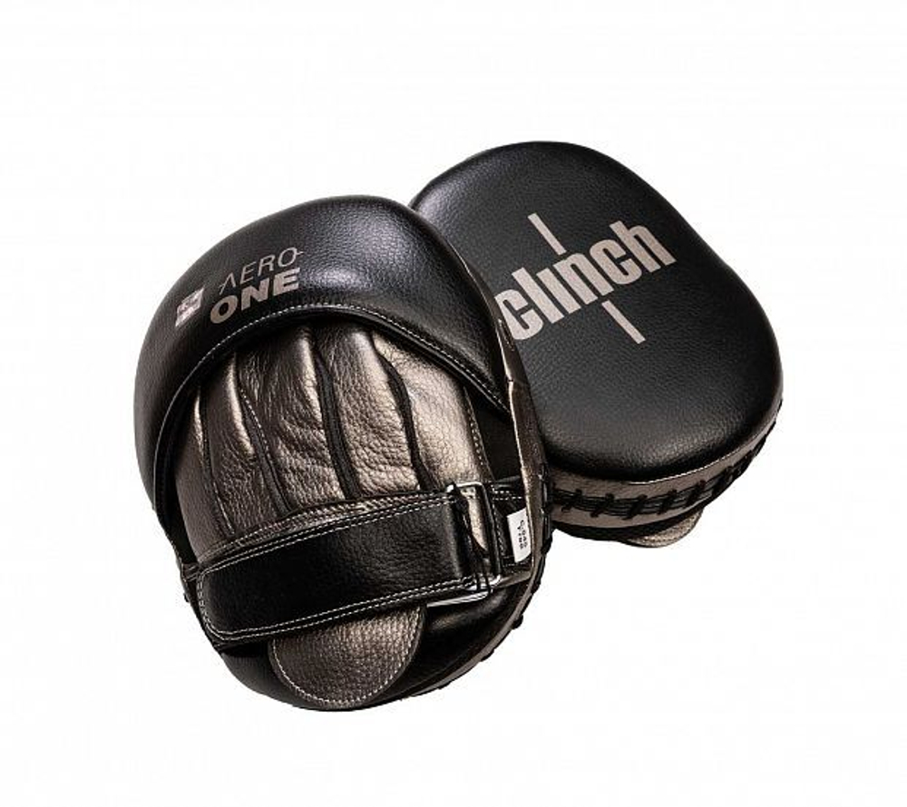 Лапы Clinch Focus Mitt Aero One черно-бронзовые C545