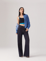 Женские прямые джинсы с завышенной талией Levi's Ribcage Wide Leg A6081-0053