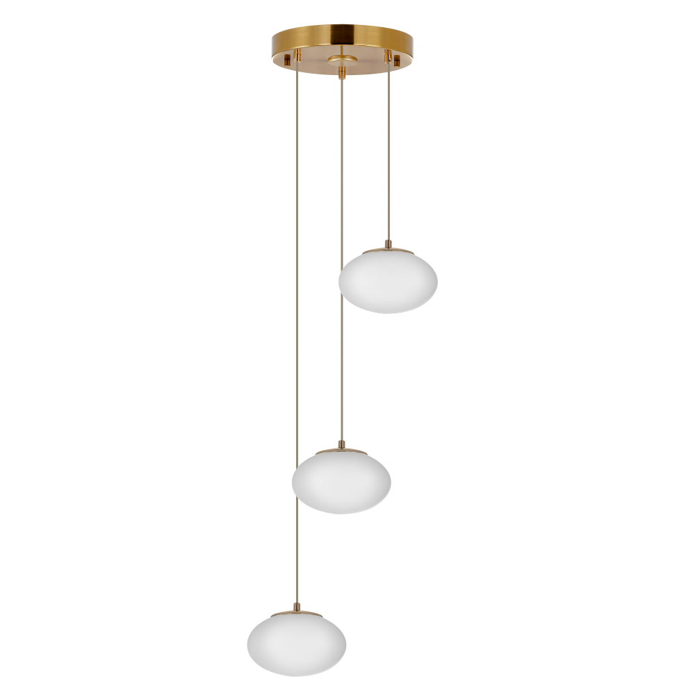 Citilux ATMAN SMART CL226A033 LED RGB Умная каскадная люстра Бронза
