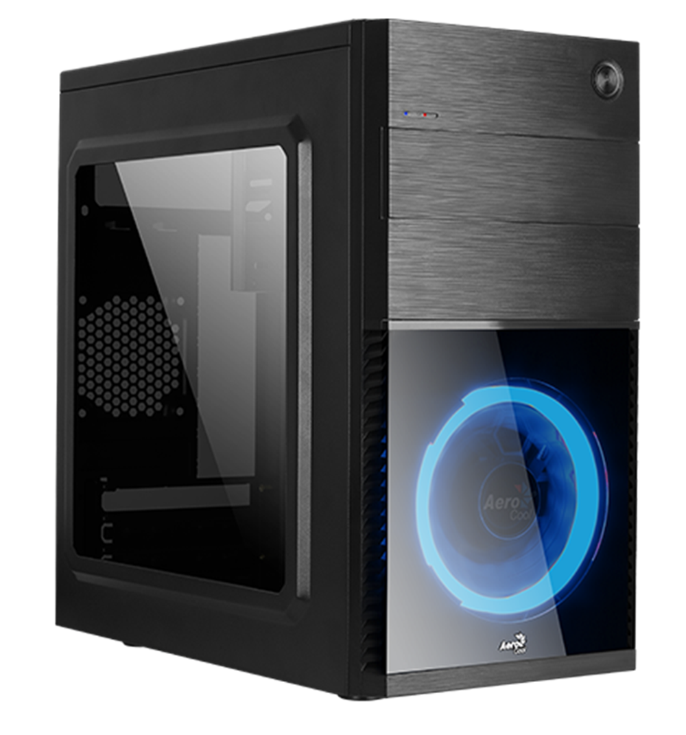 Корпус mATX AeroCool Cs-105 Blue
