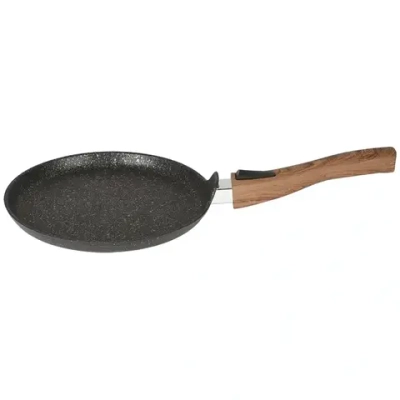 Сковорода блинная 220мм со съемной ручкой,АП линия»Granit Ultra Induction» (blue)