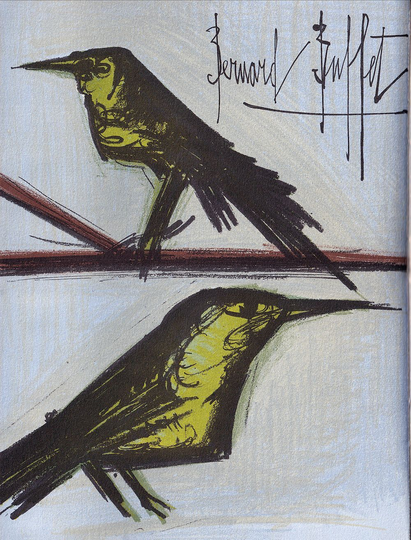 Бернар Буффе. Литографии 1952-1966