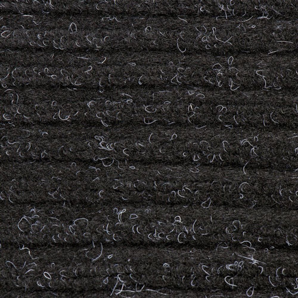 Коврик-дорожка ворсовый влаго-грязезащита LAIMA, 1,2х15 м, толщина 7 мм, черный, В РУЛОНЕ, 602883