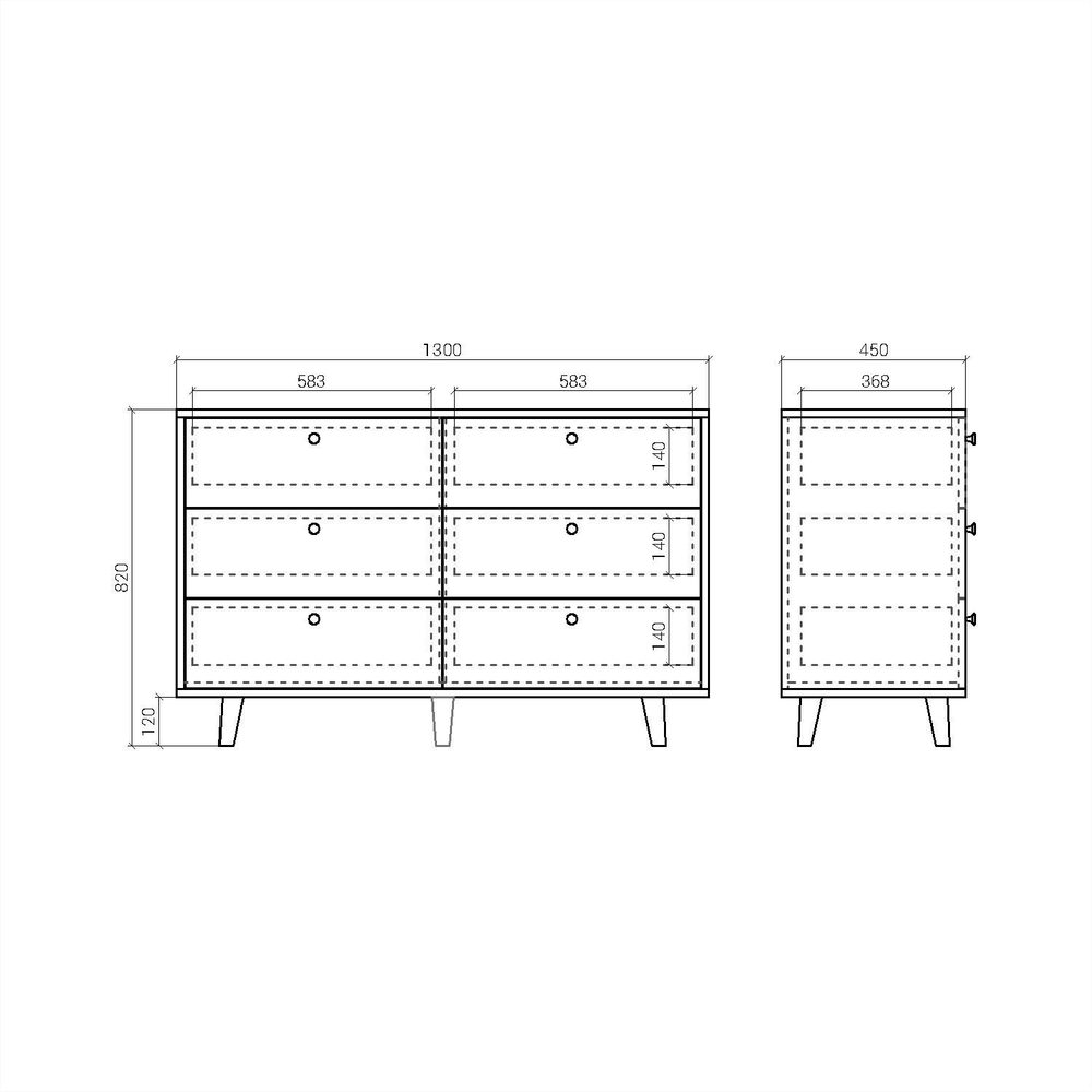 Комод TWIN TW042
