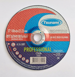 180х6х22 A 24 Q BF 80 круг зачистной по металлу PROFESSIONAL TSUNAMI (5 шт. упак)