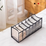 Органайзер - чехол для хранения вещей «ИДЕЯДОМА», цвет чёрный, 7 секций, 32*12*12см