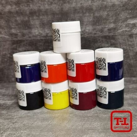 НАБОР Пигментная паста - краситель PL999 - 9 цветов х 30 грамм.