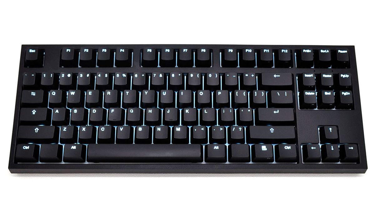 Механическая клавиатура CODE Tenkeyless с подсветкой и переключателями  Cherry-MX Clear — купить на сайте профессиональных клавиатур Geekboards