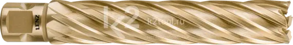 Корончатое сверло LENZ из быстрорежущей стали 21×110 мм, артикул LZHL-021