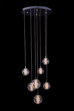 Подвесная люстра LED 40W 3000К LE7703/7 Chrome хром Aurore Leon