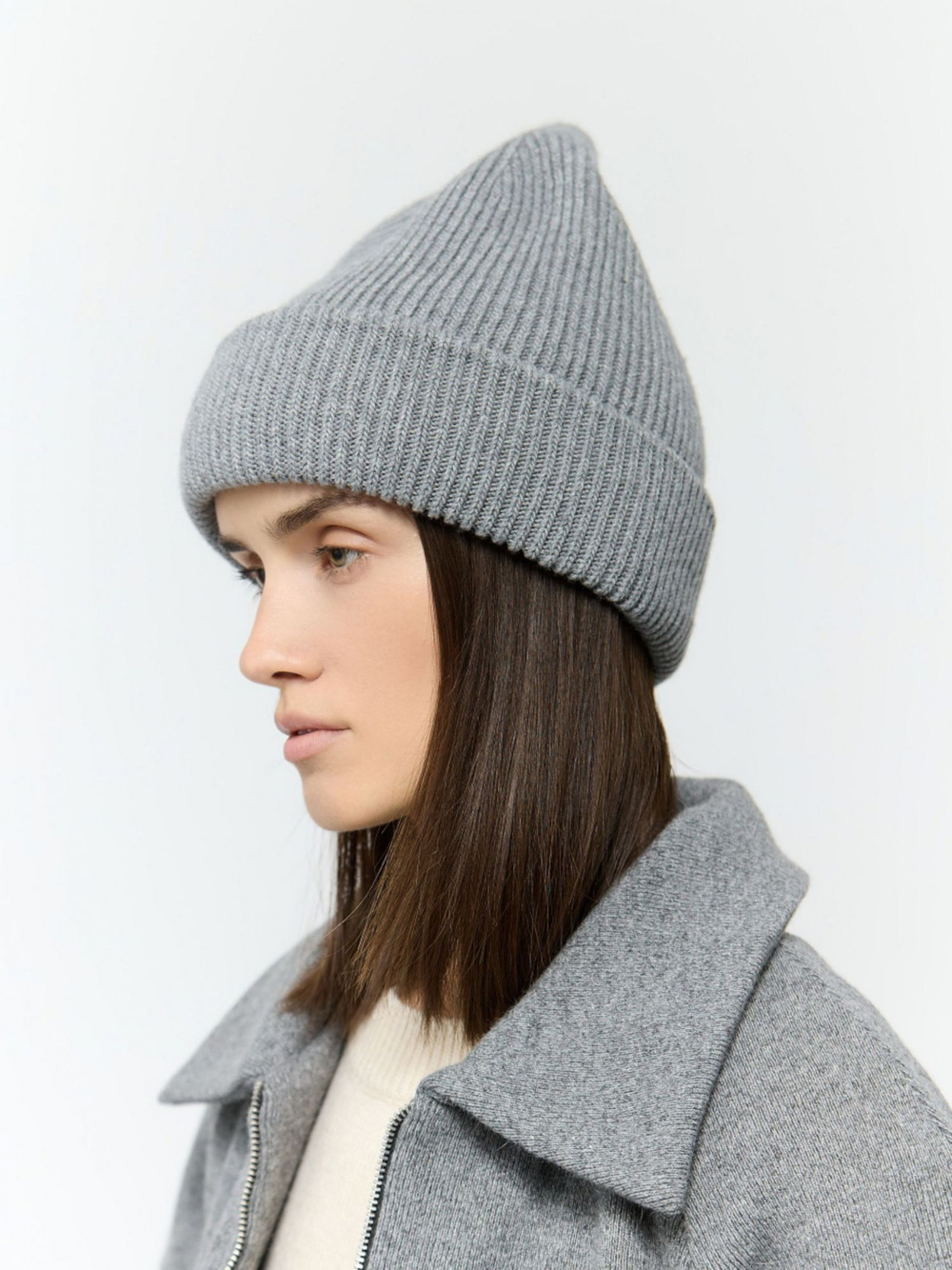 Шапка бойфренда из смесового кашемира