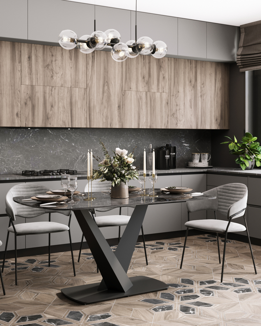 Подвесная люстра Moderli V2171-P Long