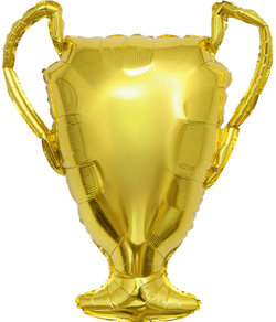 Шар (33''/84 см) Фигура, Кубок Чемпиона, Золото, 1 шт. в уп.