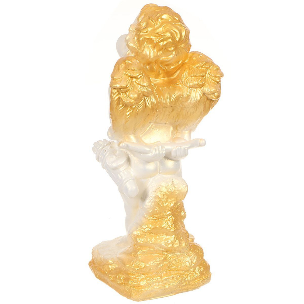 Фигурка декоративная гипс, Ангел Купидон, 40 см, И19