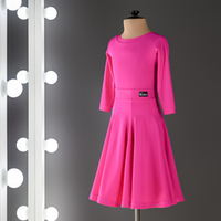 Standart 4-01-20-B | Платье годе 6 клиньев для спортивно-бальных танцев | Vasileva Dance