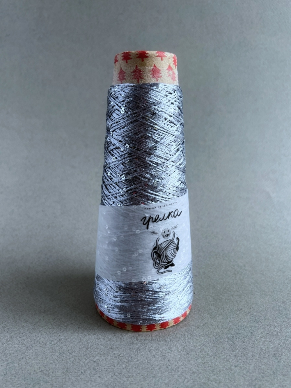 Пряжа с пайетками люкс класса Люстроза