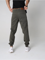 Брюки карго с передними карманами Город Горький олива