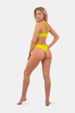 Топ ONE SHOULDER BANDEAU BIKINI TOP 448 Лайм